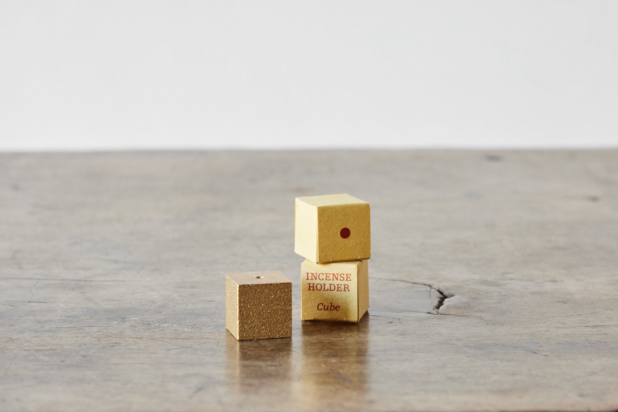 Japanese Brass Cubic Incense Burner - Nickey Kehoe