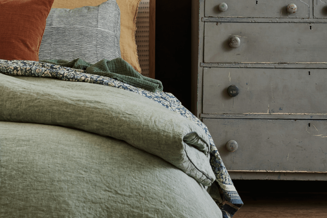 Jeanette Farrier x John Derian Bed Cover in Canopy - Nickey Kehoe