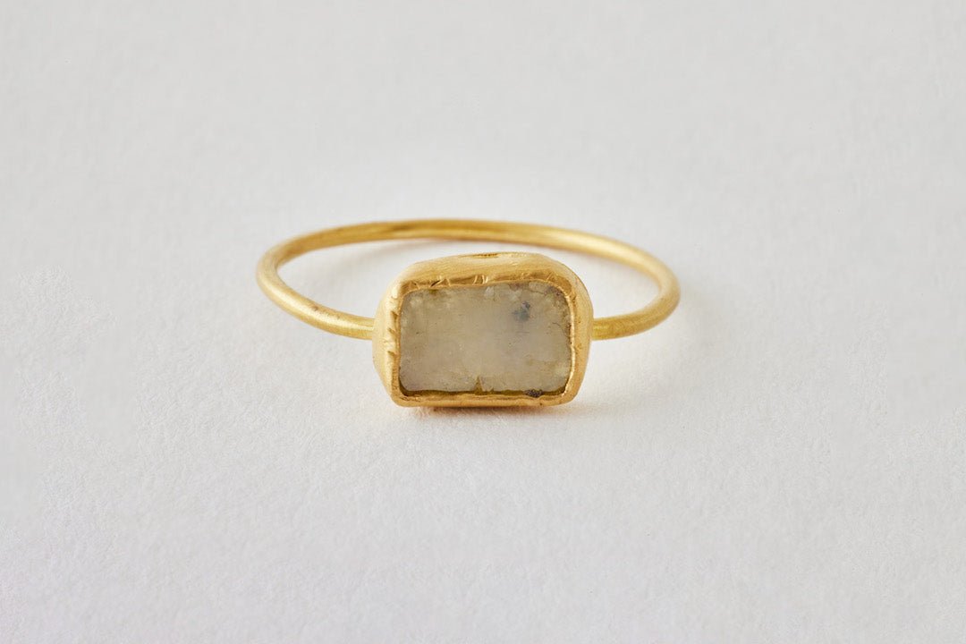 Jenna Katz, Diamond Slice Ring No. 3 - Nickey Kehoe