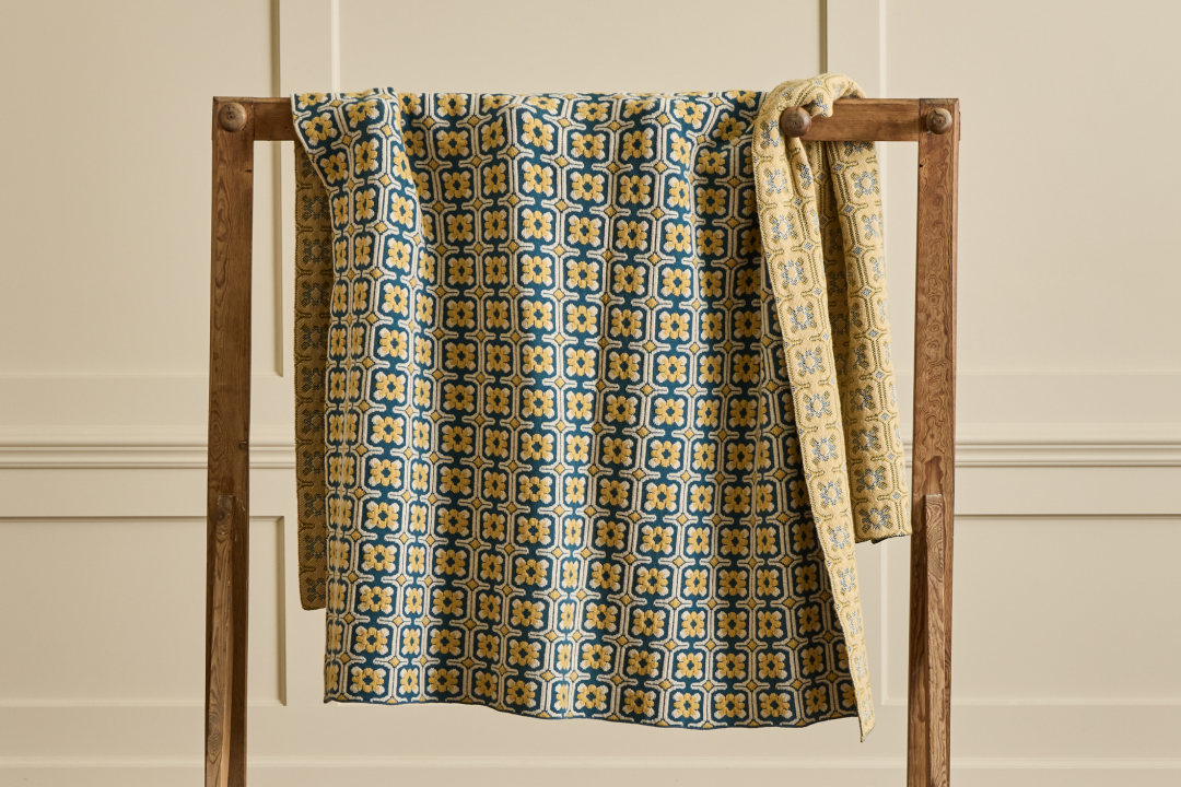 Maman Throw in Midnight