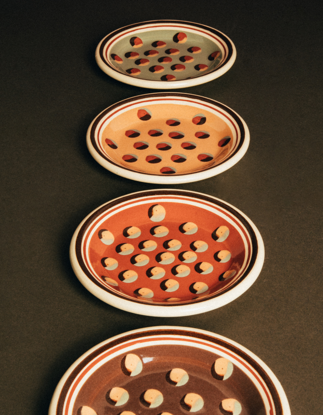 Mochaware Dessert Plate (Multiple Styles)