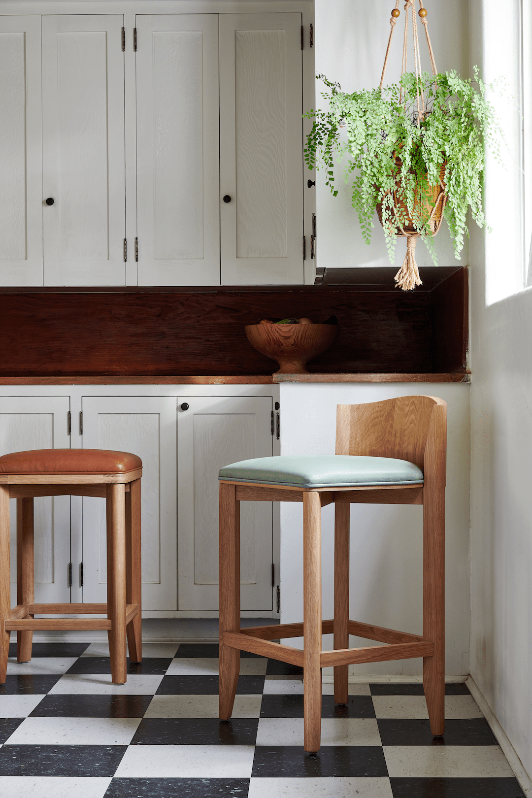Shown in Howe Duck Egg Maroc and Natural Oak