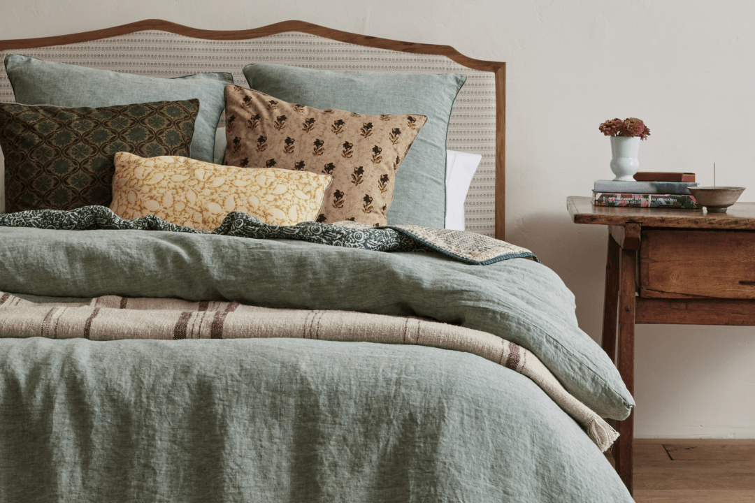 Nickey Kehoe Duvet in Forest Floor - Nickey Kehoe