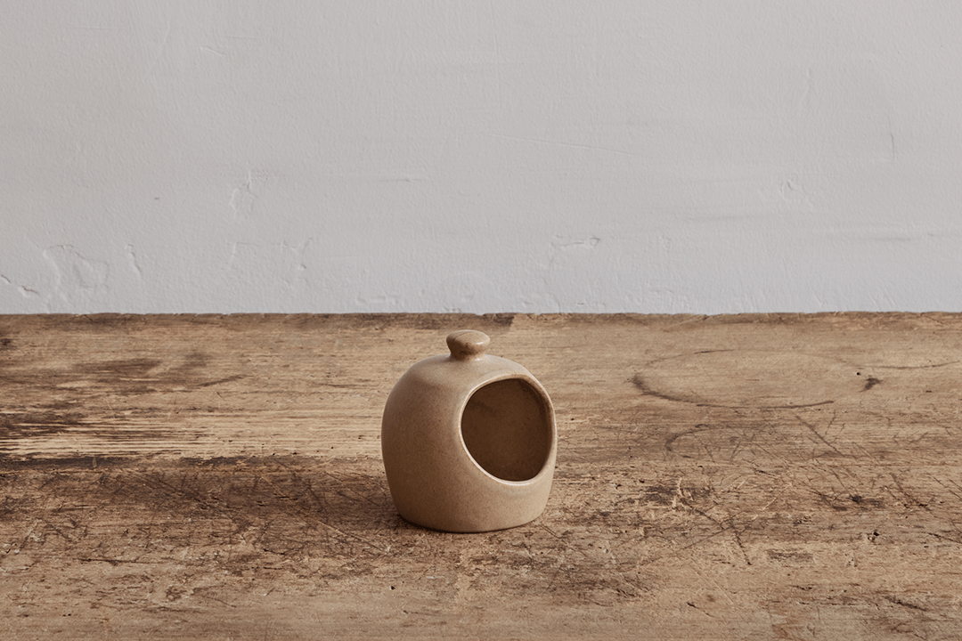 Nickey Kehoe Salt Cellar in Flax - Nickey Kehoe