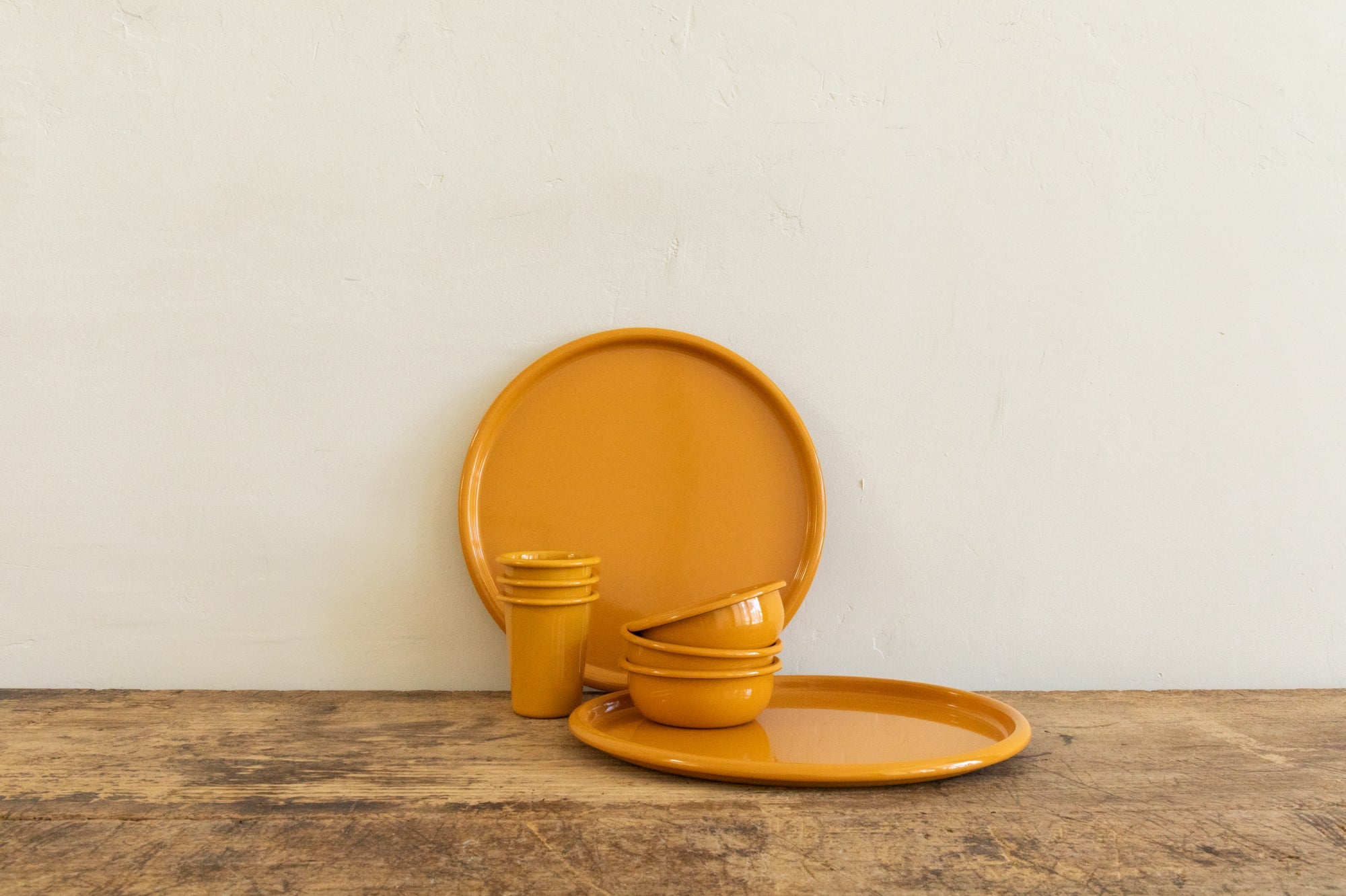 Nickey Kehoe Yellow Enamelware Tumbler - Nickey Kehoe