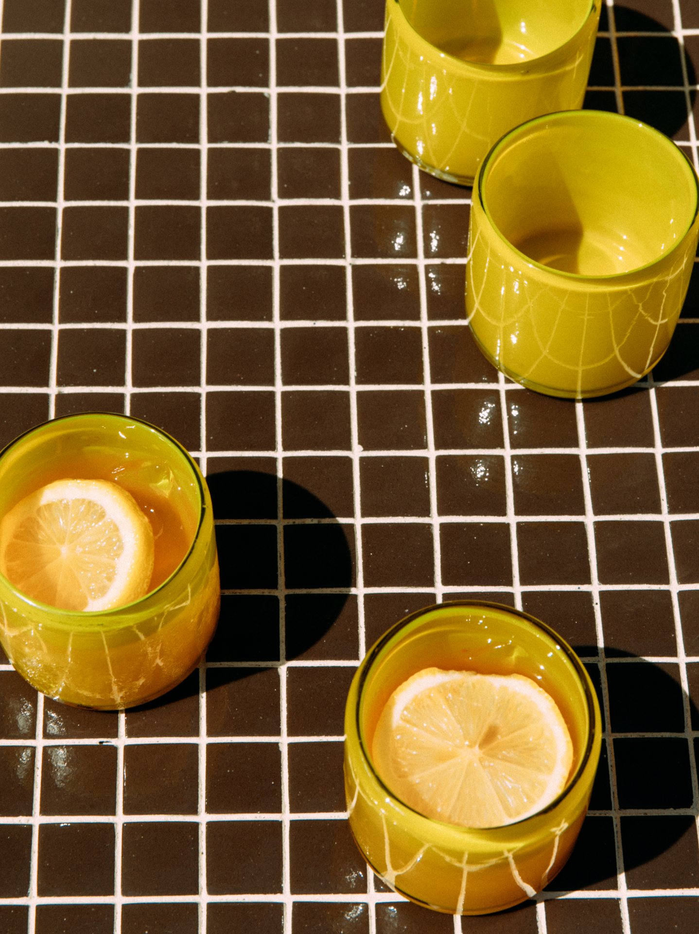 Yellow Small Mezcal Glass