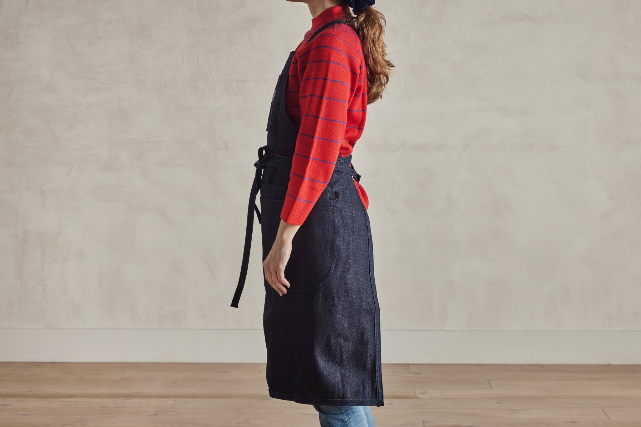 Raw Denim Classic Apron - Nickey Kehoe