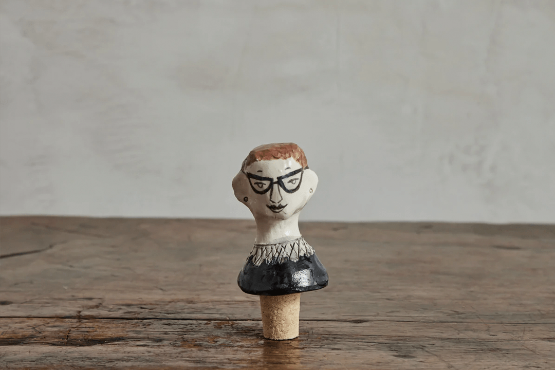 RBG Ceramic Wine Stopper - Nickey Kehoe