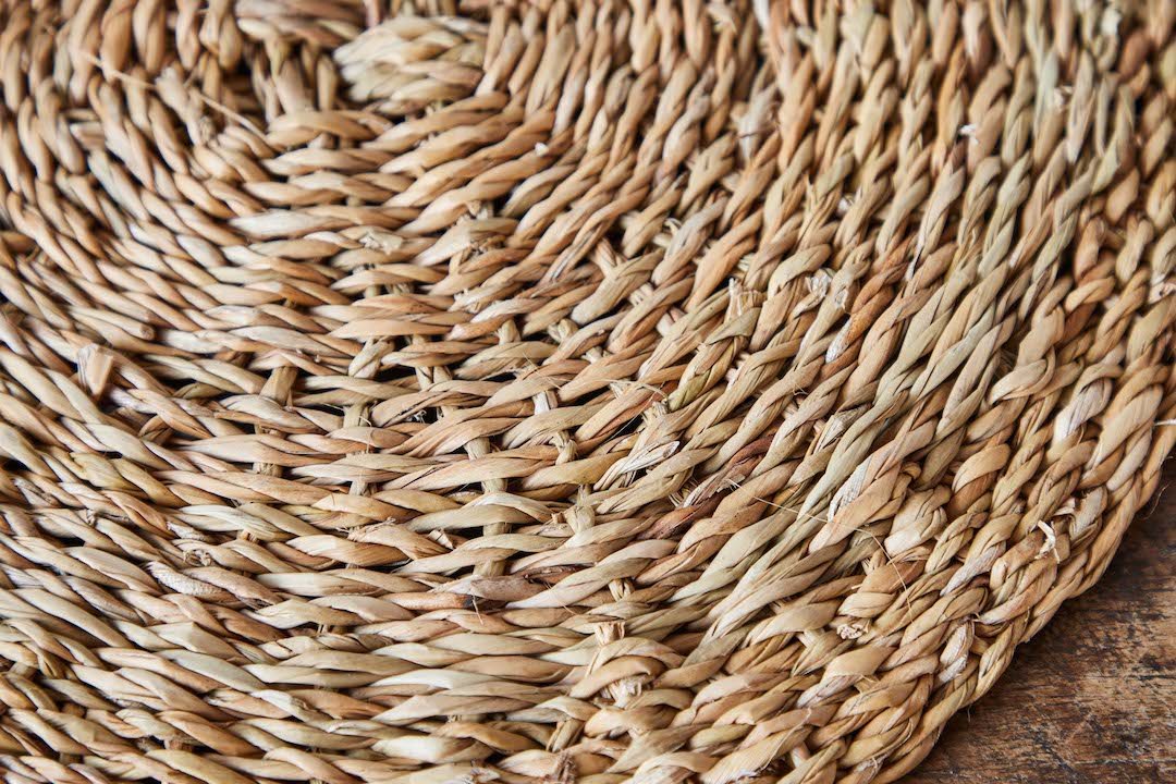 Round Seagrass Placemat - Nickey Kehoe