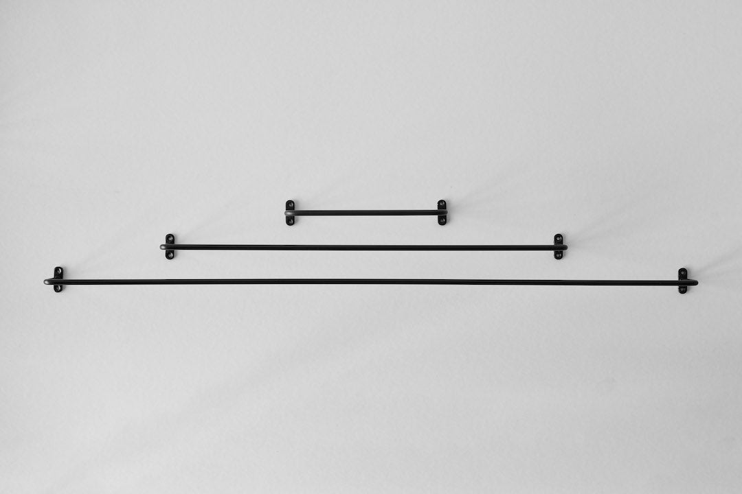Rustic Iron Towel Bar - Nickey Kehoe