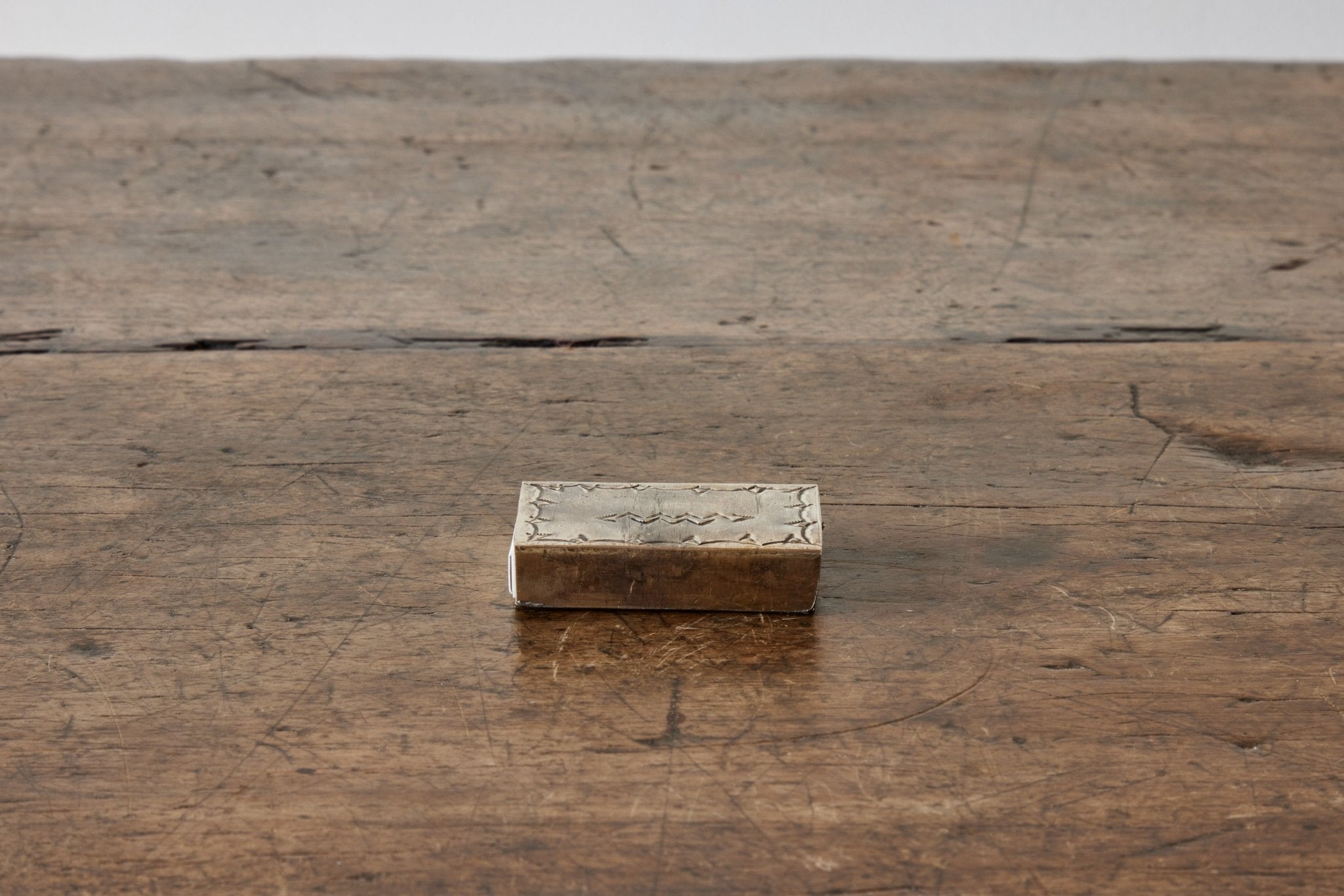Silver Stamped Silver Matchbox Cover, Small - Nickey Kehoe