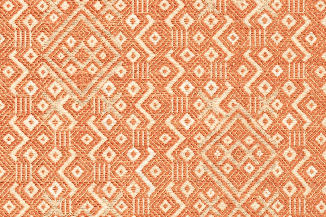 Susan Deliss, Criss Cross in Burnt Orange/Sand - Nickey Kehoe