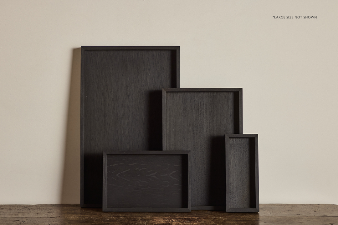 Rectangular Tray, Ebony