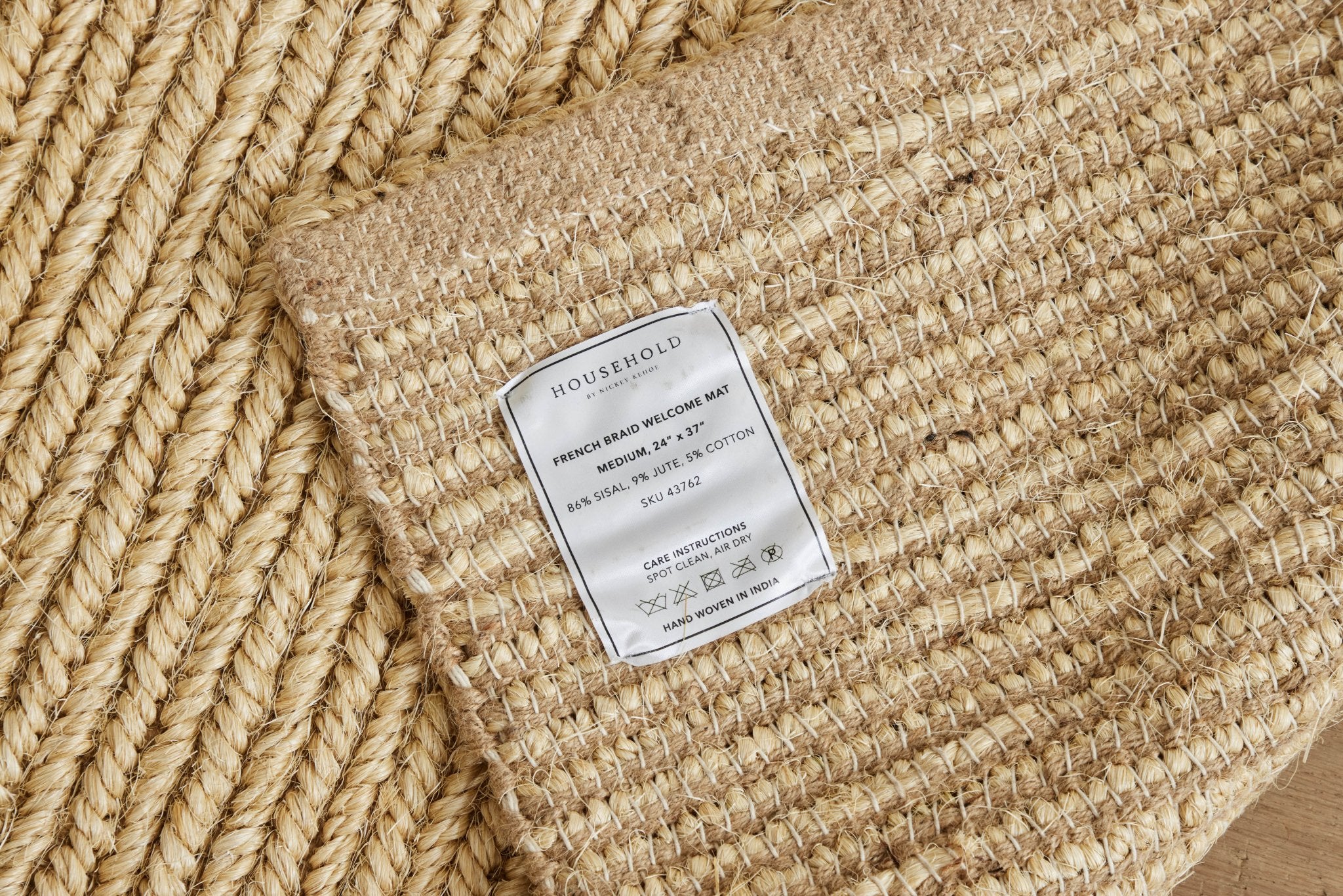 Welcome Mats in French Braid (Multiple Sizes) - Nickey Kehoe