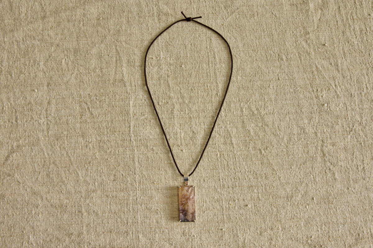 Hematoid Quartz Pendant II Necklace