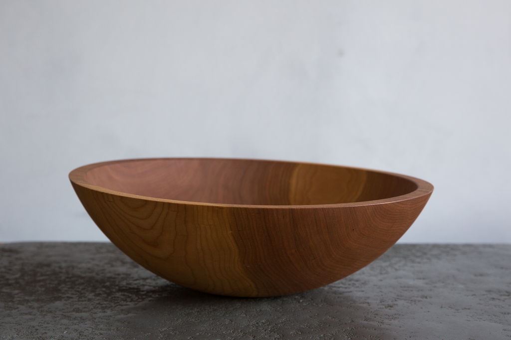 One Nickey Kehoe Cherry Wood Bowl.