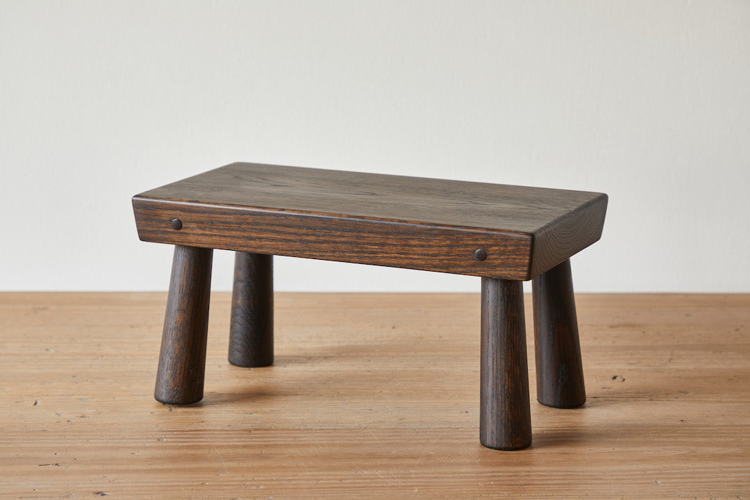 Blackcreek Mercantile Step Stool, Fumed