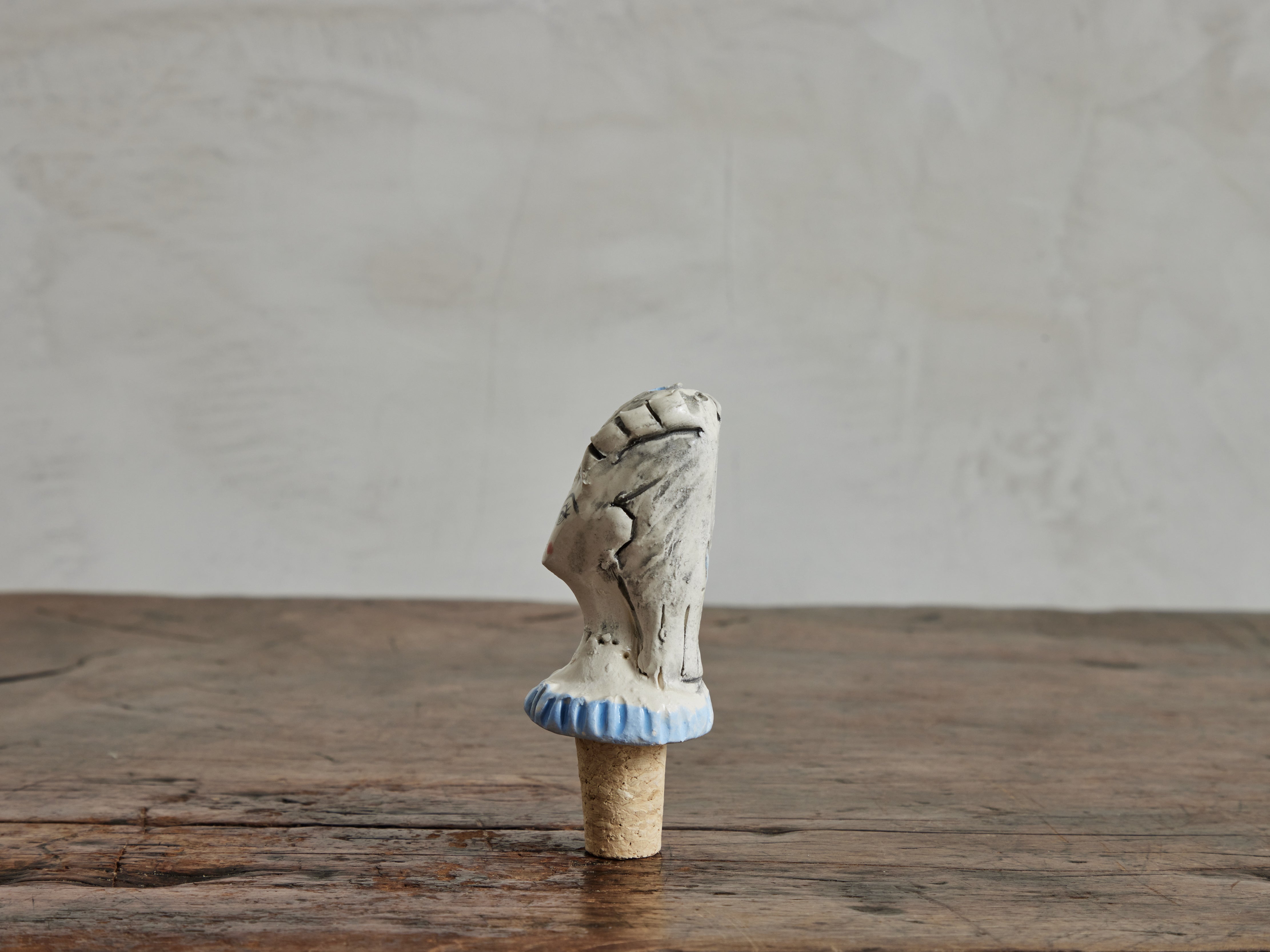 Marie Antoinette Ceramic Wine Stopper