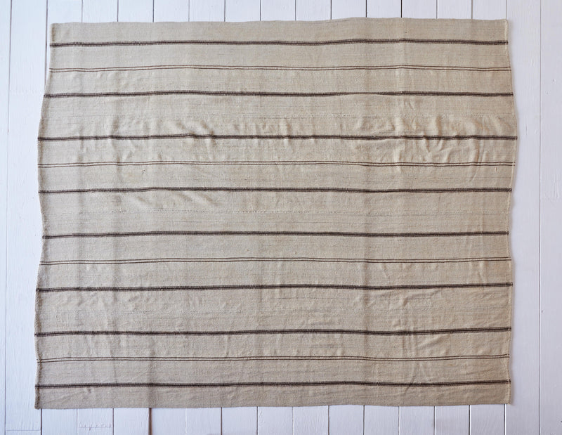 Striped Kilim Rug, 9'7 x 10'2