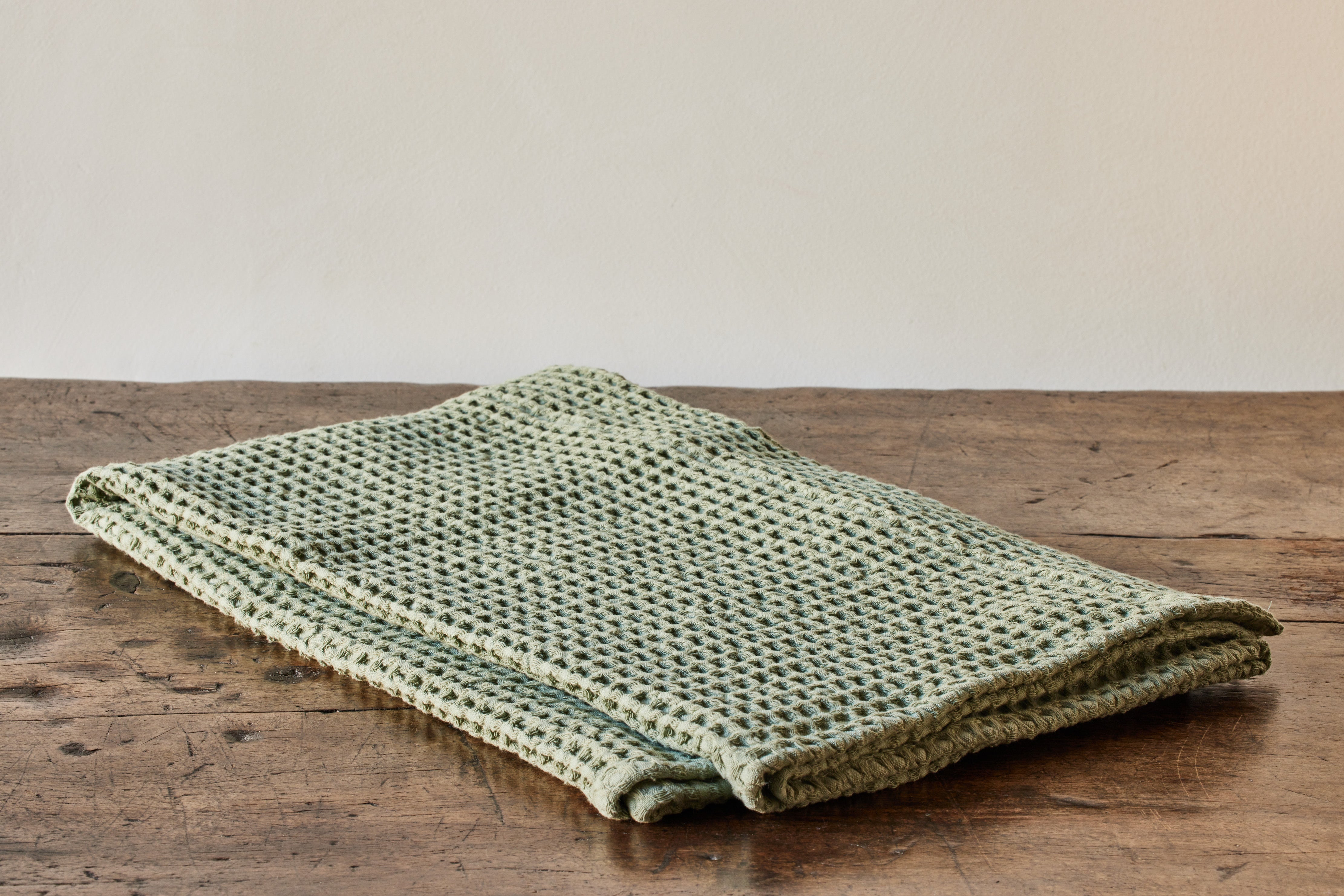 Couple of bath towels - Nice - Ginko Green From Tessitura