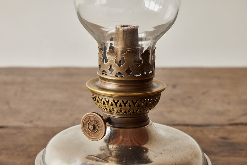Match Pewter, Oil Lamp