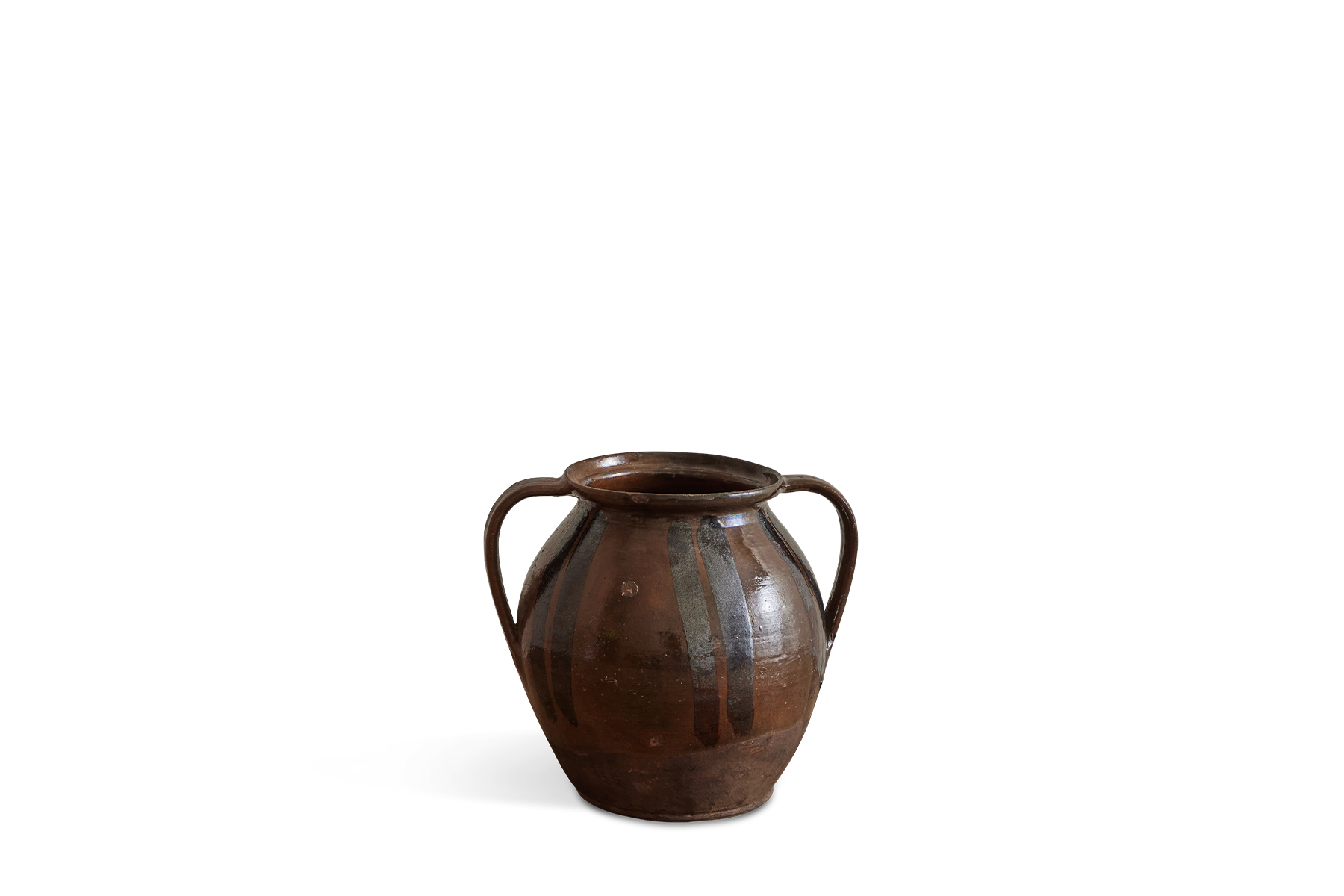 Medium Scandinavian Painted Pot