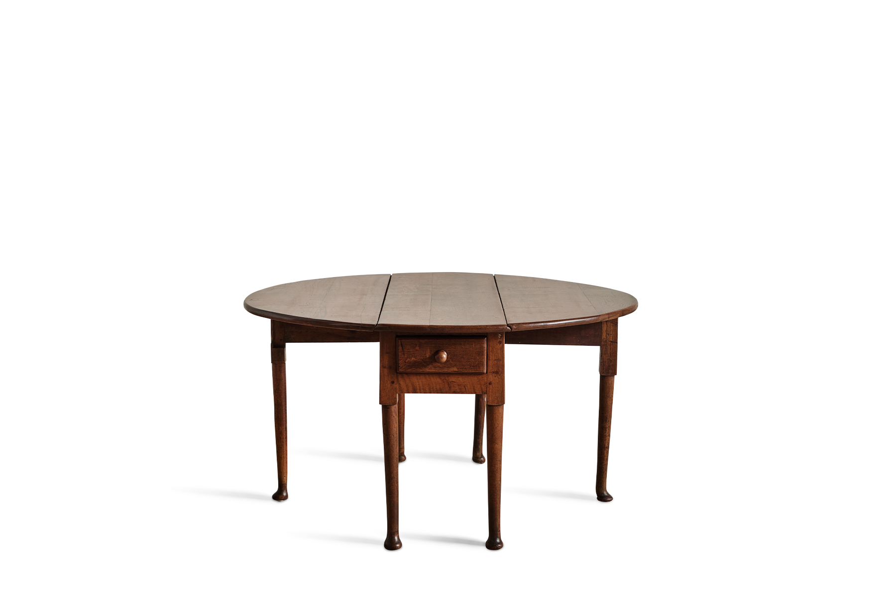 English Oval Drop Leaf Table