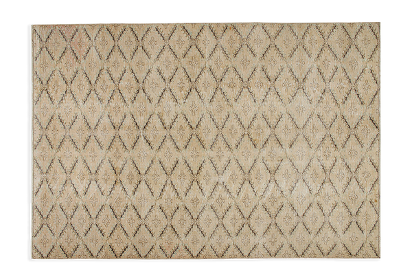 Turkish Diamond Pattern Rug 6’1 x 9’