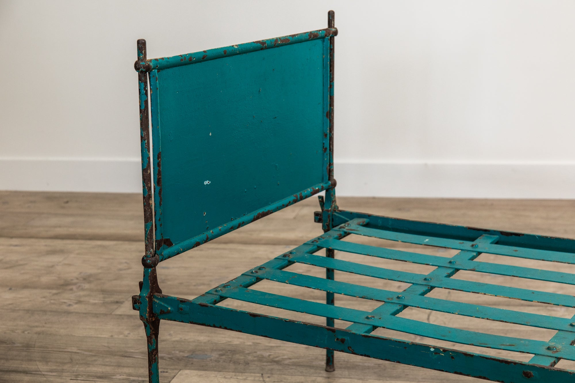 1920's Painted Metal Bed (LA) - Nickey Kehoe