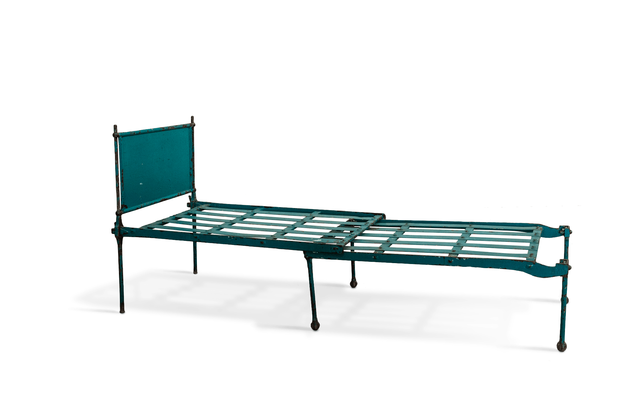 1920's Painted Metal Bed (LA) - Nickey Kehoe