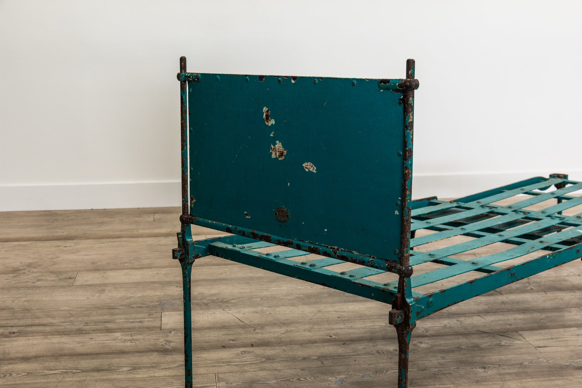 1920's Painted Metal Bed (LA) - Nickey Kehoe