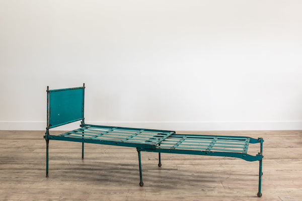 1920's Painted Metal Bed (LA) - Nickey Kehoe