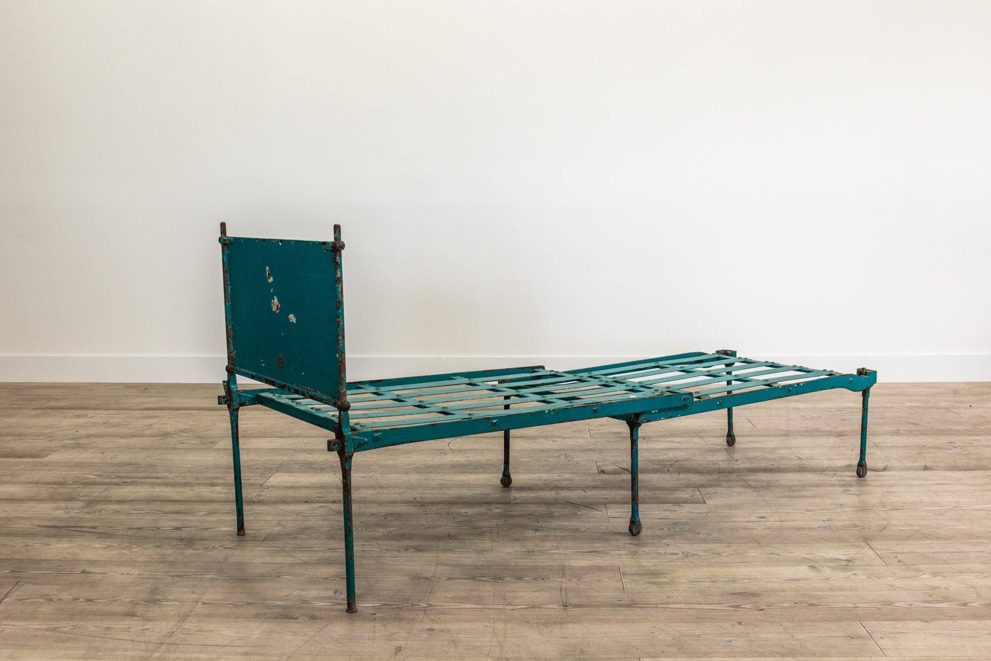 1920's Painted Metal Bed (LA) - Nickey Kehoe