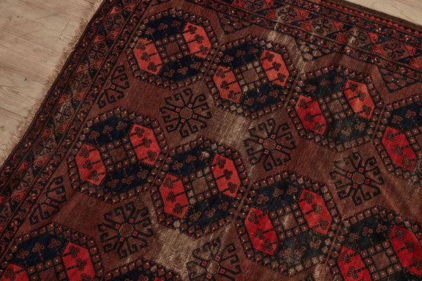 1930s Ersari Rug 8 x 9’11 (LA) - Nickey Kehoe