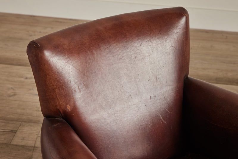 1940s Leather Armchair (LA) - Nickey Kehoe