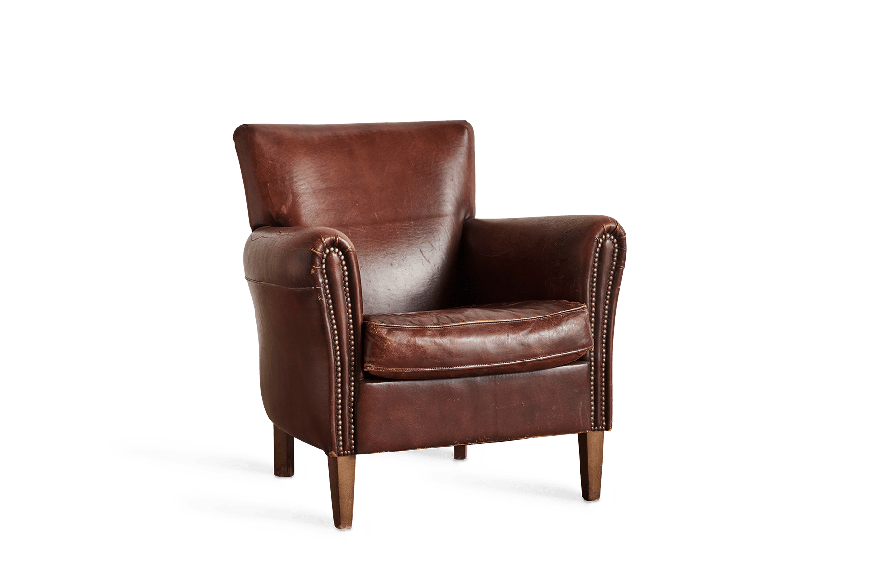 1940s Leather Armchair (LA) - Nickey Kehoe