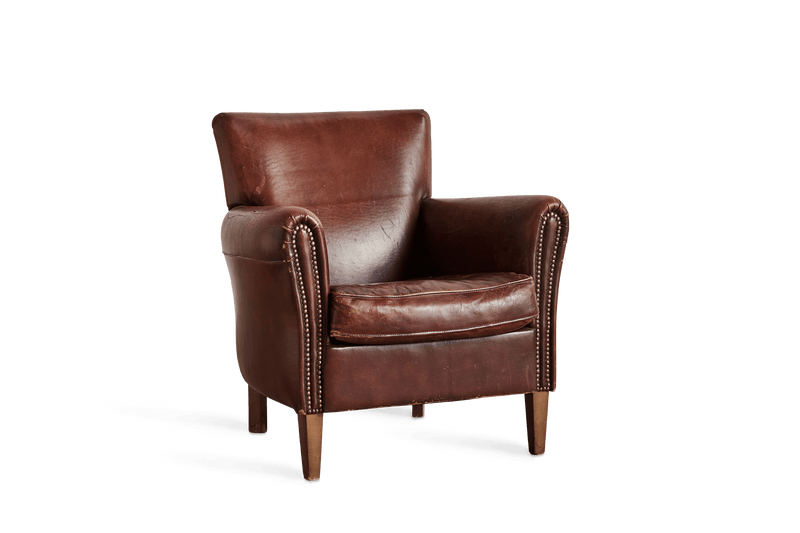 1940s Leather Armchair (LA) - Nickey Kehoe