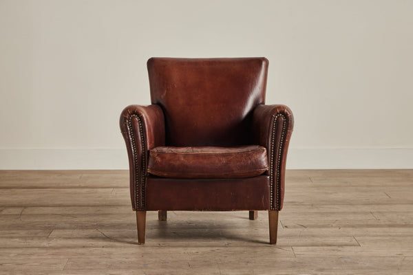 1940s Leather Armchair (LA) - Nickey Kehoe