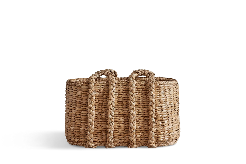 Large Oval Log Rush Basket