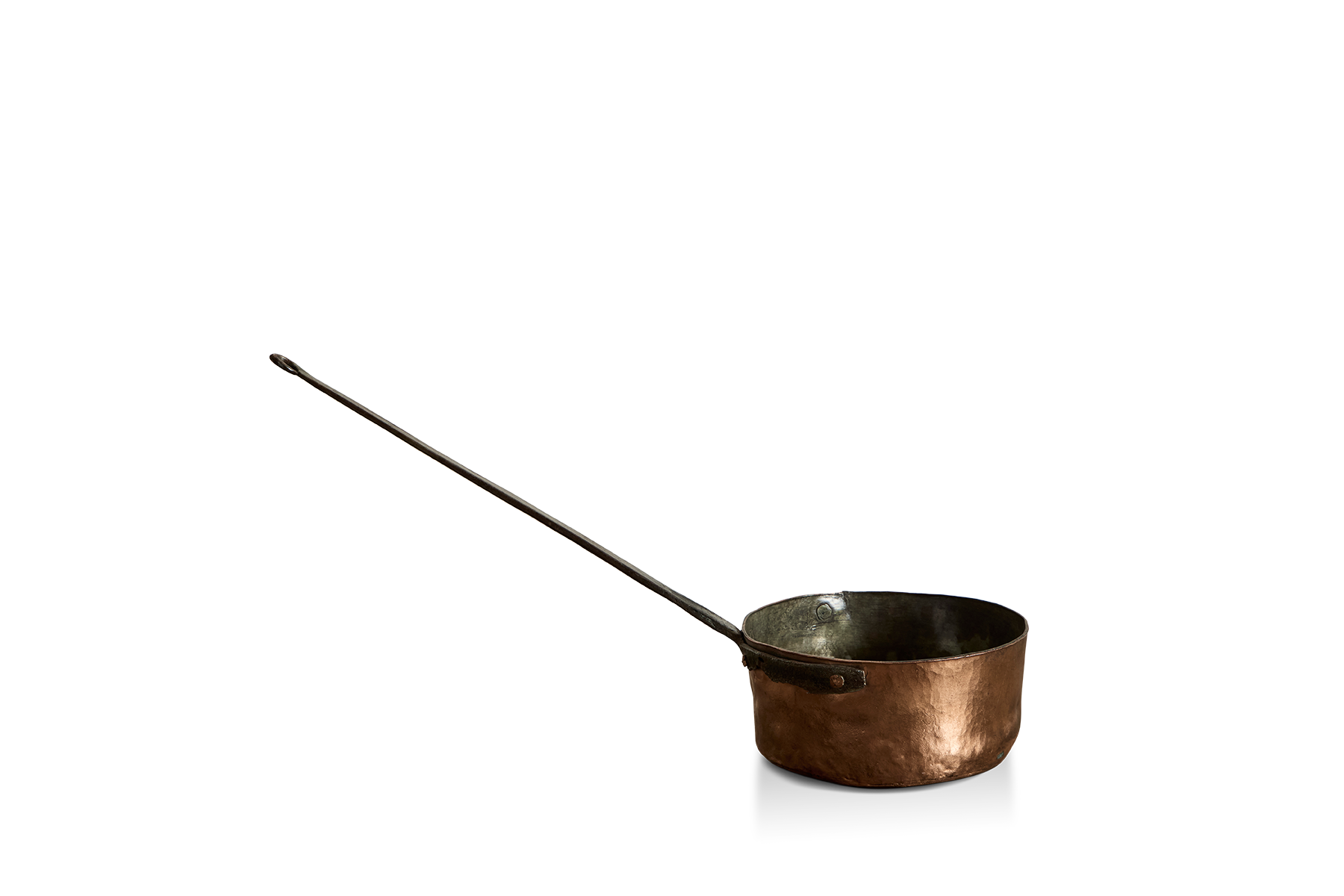 Long Handle Copper Pot