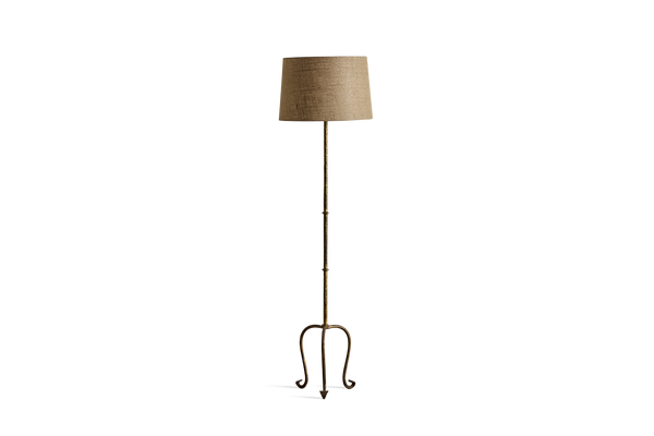 Gilt Iron Floor Lamp (NYC)