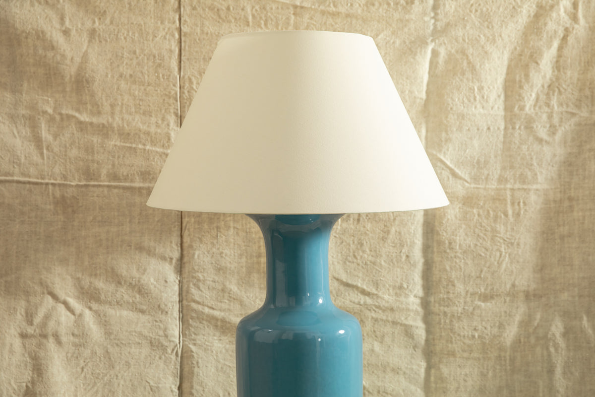 Blue Ceramic Table Lamp