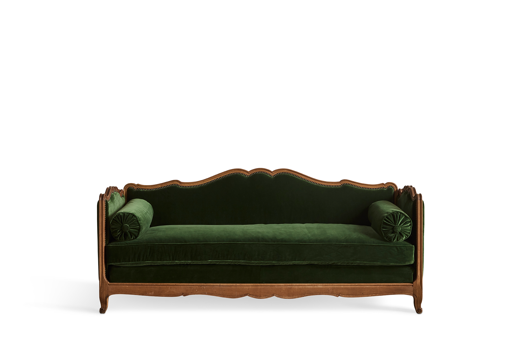 19th Century Velvet Sofa (NYC)