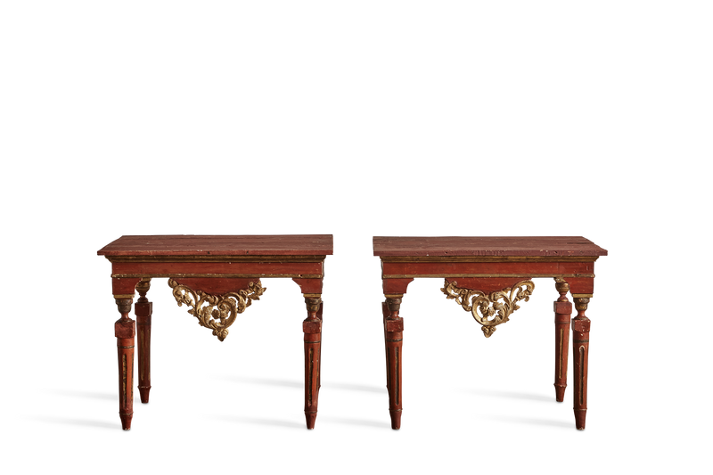 Pair of Spanish Side Tables