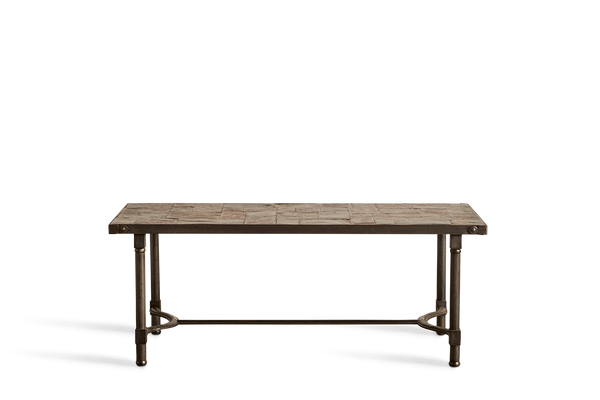 Slate & Iron Coffee Table (LA)