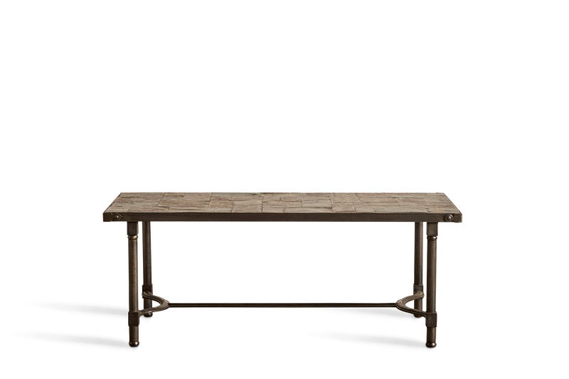 Slate & Iron Coffee Table (LA)