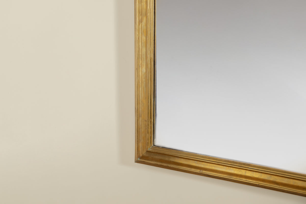 Brass Bistro Mirror 47"