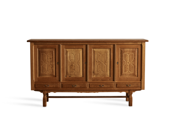 Carved Danish Sideboard (LA)