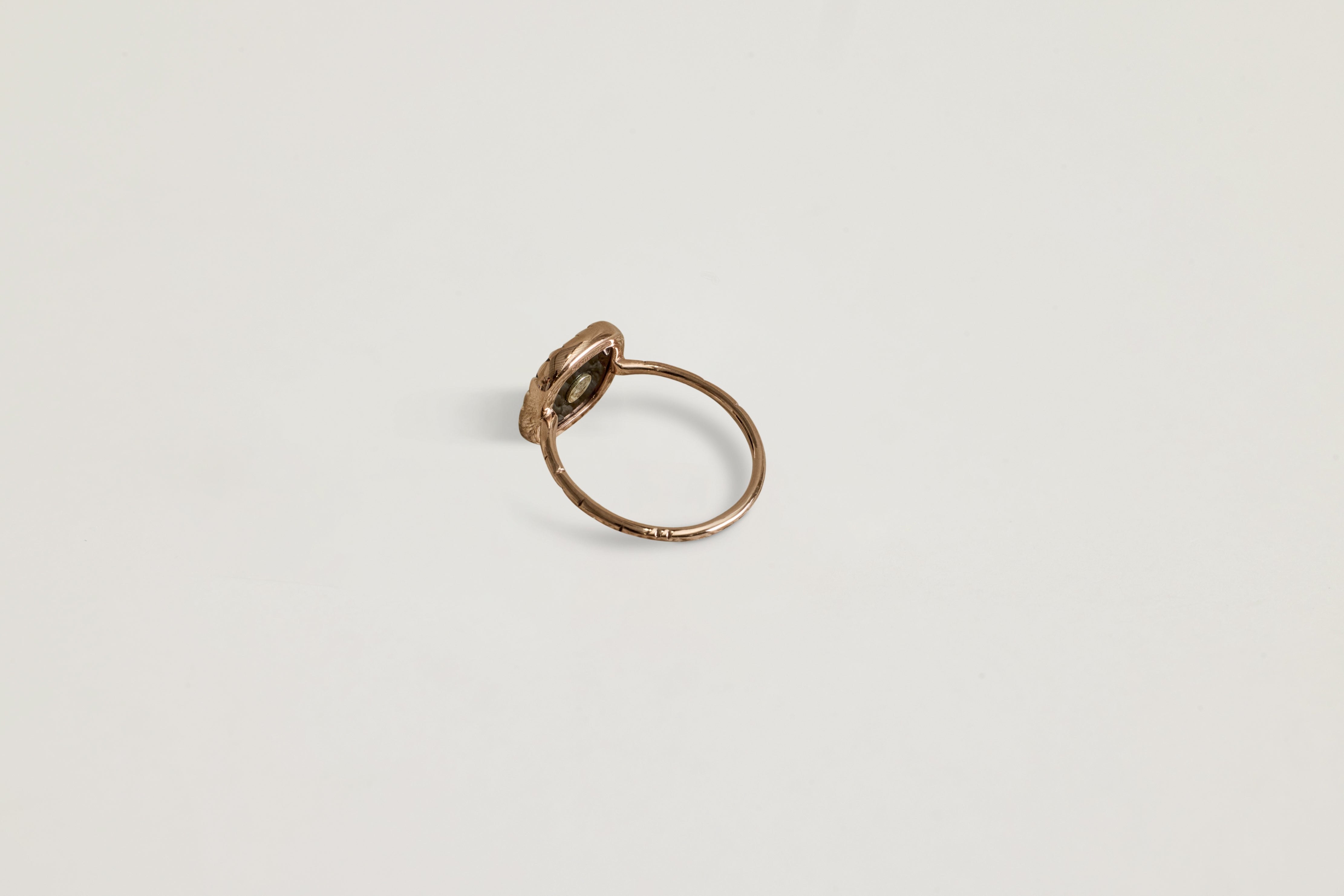 Pierrot Ring, Noir (Size 52)
