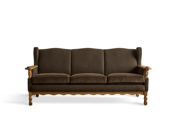 Danish Oak Sofa (LA)